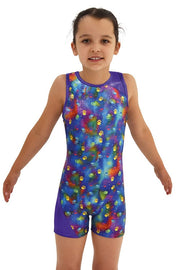 Mondor - Printed Unitard - Child (7801) - Tip Toe