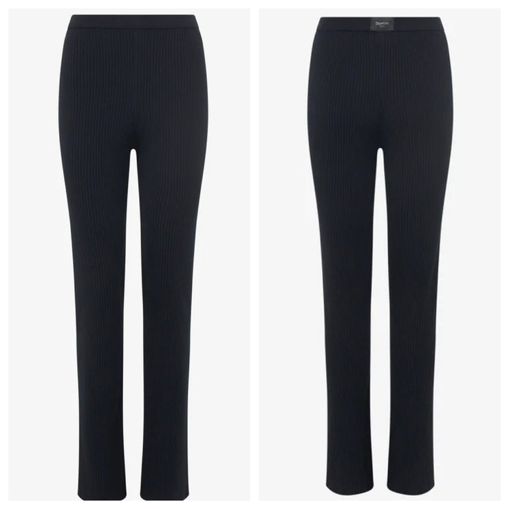 Repetto - Rib Knit Pant - Adult (S0668) - Black