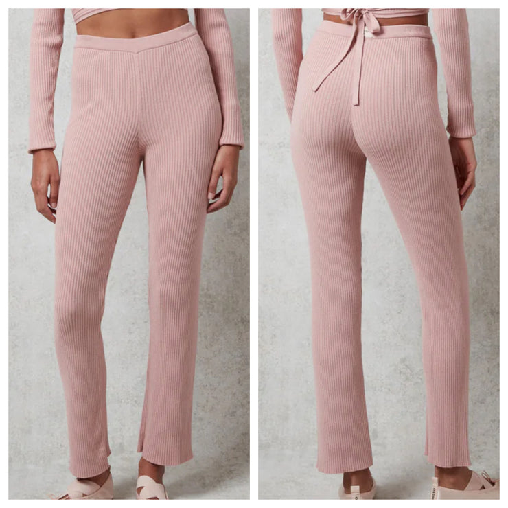 Repetto - Rib Knit Pant - Adult (S0668) - Romance Pink