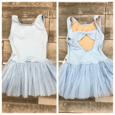 Danz N Motion - Tank Dress with Bow Back - Child (23208C) - Light Blue