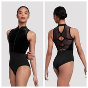 Bloch - Elosie Zip Front Leotard - Adult (L5287) - Black