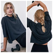 Free People - Inspire Tee - Adult (OB2151720-0010) - Black