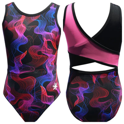 Snowflake Designs - Twist and Shout Gymnastics Leotard- Child (TWSHPNK) - Pink