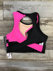 Danz N Motion - Lulu Top - Child (25300C) - Black/Neon Pink