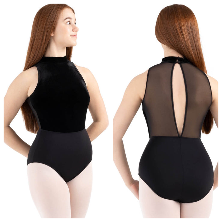 Capezio - Velvet Forest Cedar Leotard - Adult (12233W-BLK) - Black