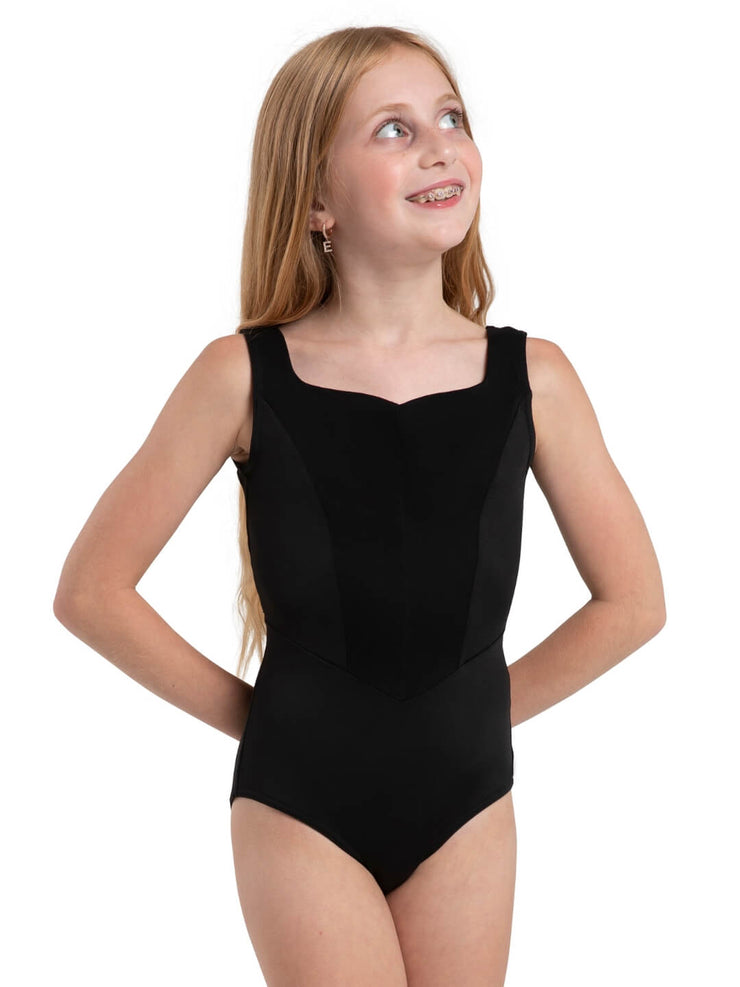 Capezio - Jewel Garden Sapphire Leotard - Child (12287C) - Black