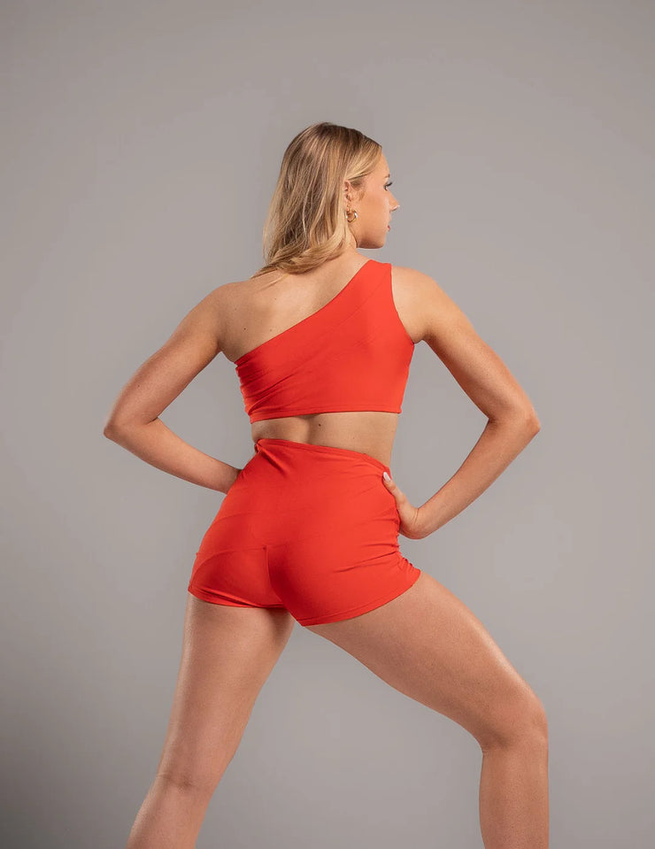 Oh La La Dancewear - The Broadway Short (OLL398) - Red Alert