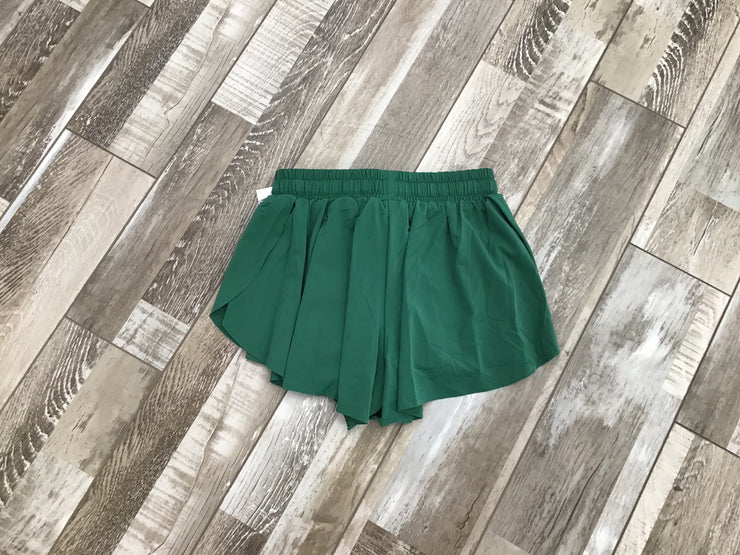 Trendy Trends - Flutter Shorts - Child (723SK) - Dark Green