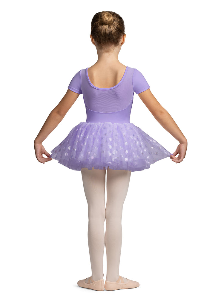 Mirella - Sweetheart Cap Sleeve Tutu Leotard - Child (M1561C) - Lilac