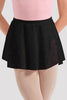 Bloch - Girls Mila Floral Mesh Skirt - Child (CR10009) Black