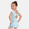 So Danca - Children's Christabel Cap Sleeve Leotard Dress - Child (SL122) - Blue