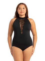 Capezio - Bella Notte Danza Leotard - Adult (12159W) - Black