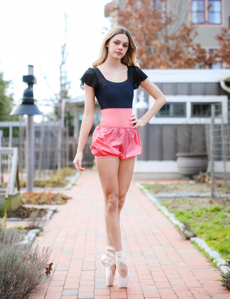 Chic Ballet Dancewear Co. - The Bethany Trash Short - Child/Adult (CHIC302-COR) - Coral (GSO)
