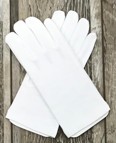 Body Wrappers - Short Gloves (G203) - White (GSO)