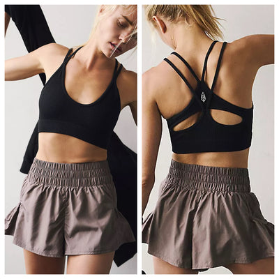Free People Movement - Get Your Flirt On Shorts - Adult (OB1211408) - Violet Umber (GSO)