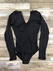 So Danca - Ruth Long Sleeve Leotard with Low Back - Child/Adult (SL118/SL117) - Black (GSO)