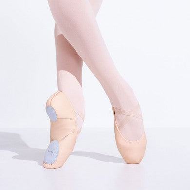 Capezio - Leather Split-Sole Juliet Ballet Shoe - Child (2027C) - Light Pink FINAL SALE