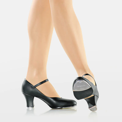 So Danca - Tiffany 2” Heel Tap Shoe - Adult (TA57) - Black (GSO)