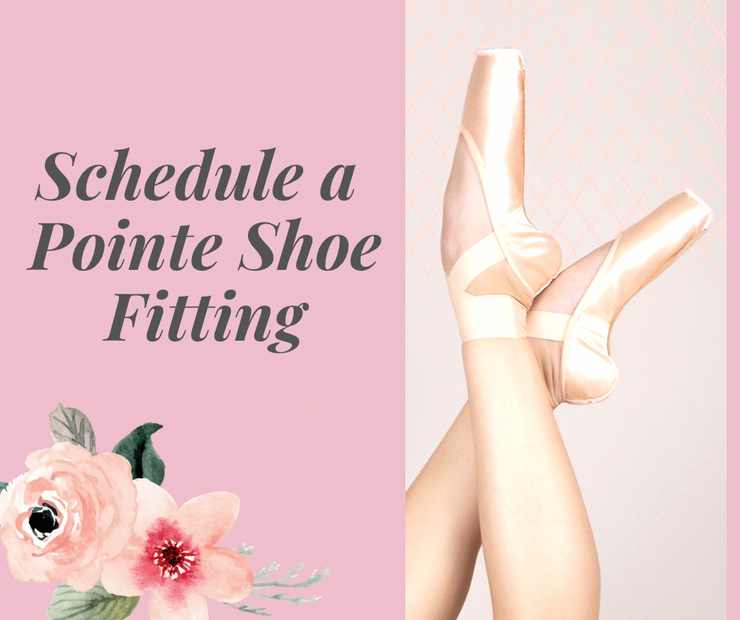 Schedule a Pointe Shoe Fitting - 1 Hour Fitting Appointment (FITTER 2)