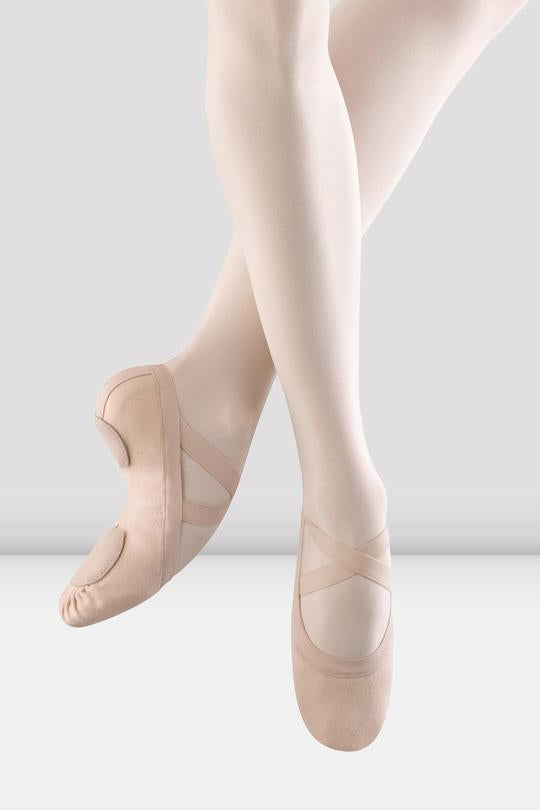 Bloch - Synchrony Stretch Canvas Ballet Shoes - Child/Adult (S0625G/L) - Pink (GSO)