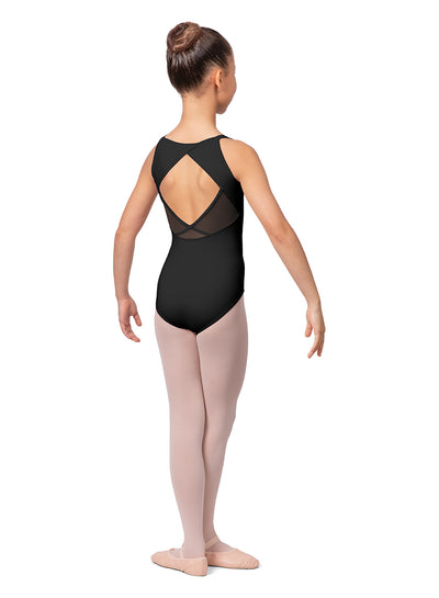 Bloch - Flower Racerback Camisole Leotard - Child (CL9667) - Black