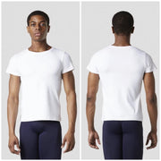 Bloch - Men’s Fitted T-Shirt - Adult (MT008) - White (GSO)