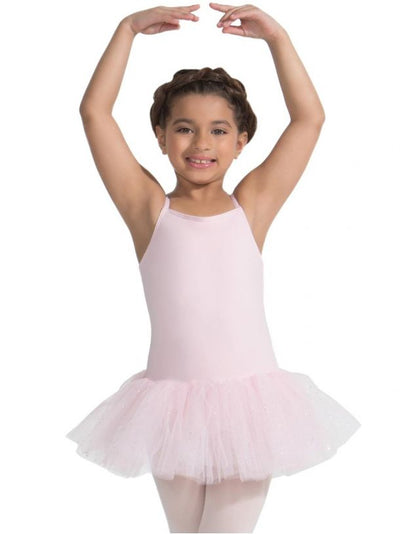 Capezio - Tutu Dress with Glitter Skirt - Child (11308C) - Pink (GSO)