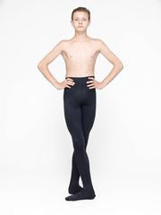 Body Wrappers - Boys Convertible Dance Tight - Child (B90) - Black (GSO) is