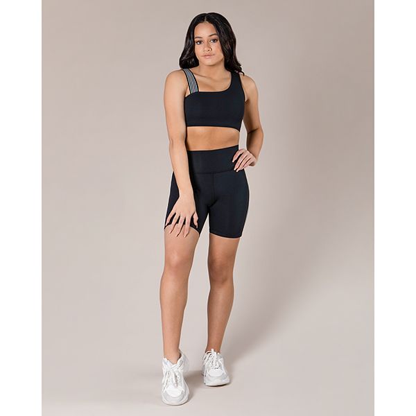 Energetiks - Motion Crop Top - Adult/Child (IC75PA1-BLK) - Black (GSO)