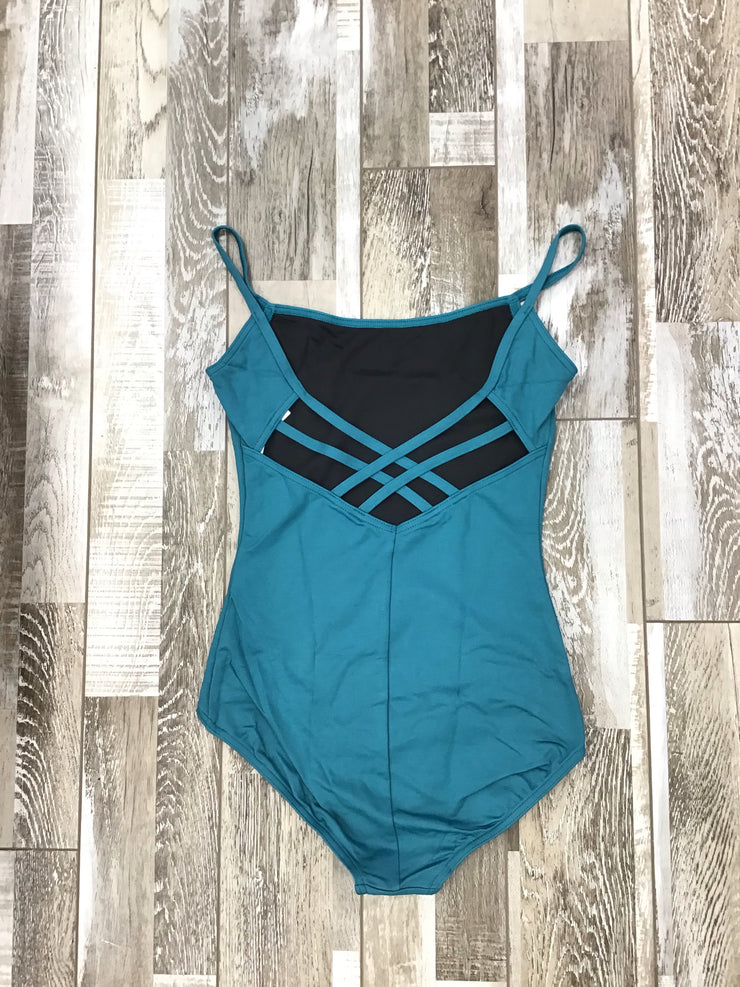 Capezio - Studio Collection Strappy Back Camisole Leotard - Adult (SE1030W) - Teal