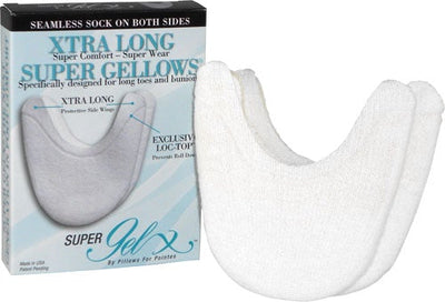 Pillows for Pointes - Super Xtra Long Gellows Toe Pillows - (SUPGX) (GSO)