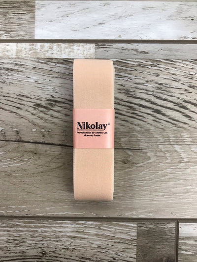 MONTHLY SUBSCRIPTION: VIP SUBSCRIBE & SAVE POINTE SHOE PROGRAM - Nikolay - Elasticized Stretch Ribbon (RIB-E1N) - Ballet Pink (GSO)