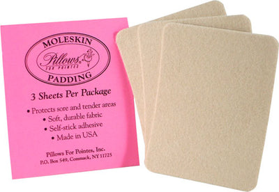 Pillows for Pointe - Medical Grade, Quality Moleskin - (MOK) - (GSO)