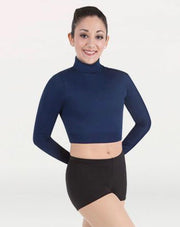Body Wrappers - Long Sleeve Midriff Turtleneck - Adult (206) - Multiple Colors (GSO) FINAL SALE