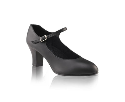Capezio - 2" Student Footlight Character Shoe - Adult (650) - Black FINAL SALE