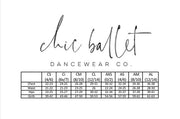 Chic Ballet Dancewear Co. - The Alyvia Skirt - Child/Adult (CHIC201-IND) - Indigo (GSO)