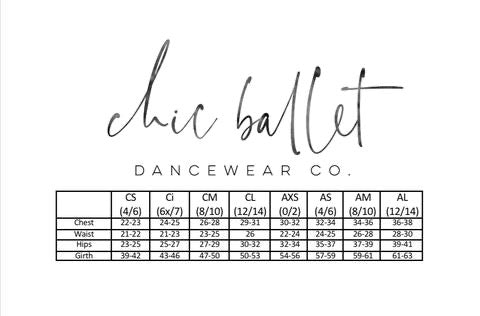 Chic Ballet Dancewear Co. - The Alyvia Skirt - Child/Adult (CHIC201-IND) - Indigo (GSO)