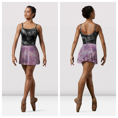Mirella - Watercolor Pull On Skirt - Adult(MS161) - Violet Frost (GSO)