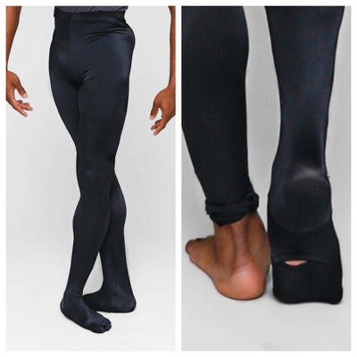 Body Wrappers - Convertible Tights - Men’s (M90) - Black (GSO)