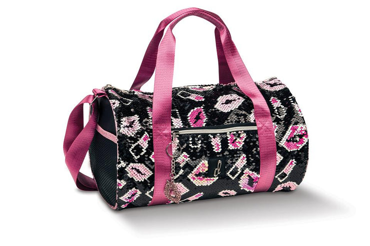 Danz N Motion - Lipstick Roll Bag (B20538) - Pink/Black (GSO)
