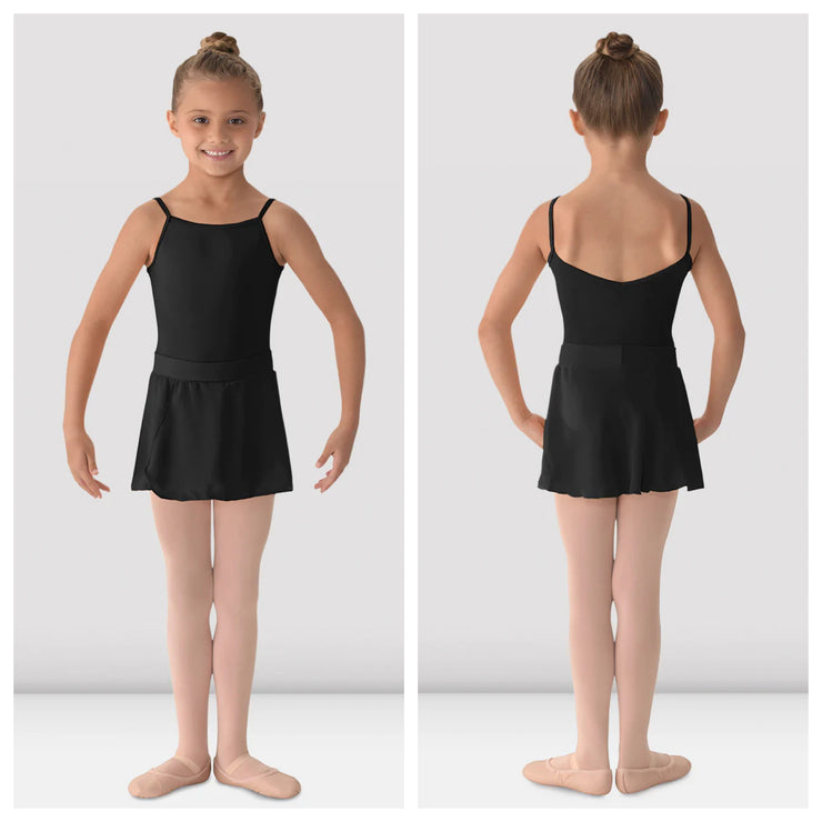 Mirella - Solid Color Skirt - Child (MS12CH) Black  - (GSO)