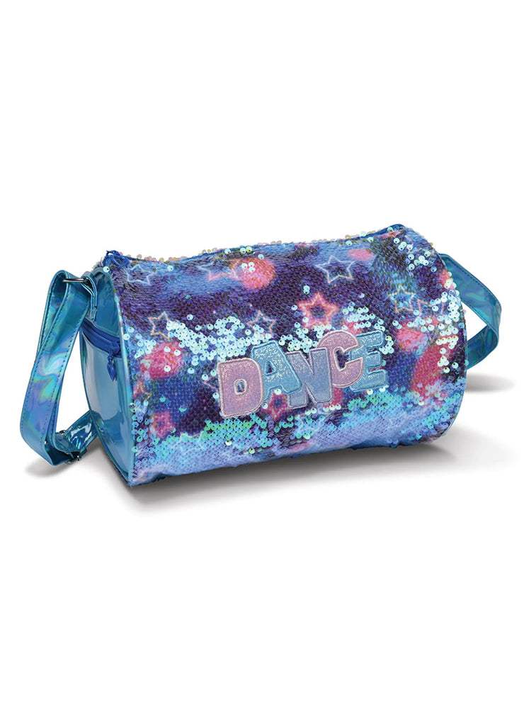 Danz N Motion - Stars Sequin Roll Bag (B23514) - Blue (GSO)