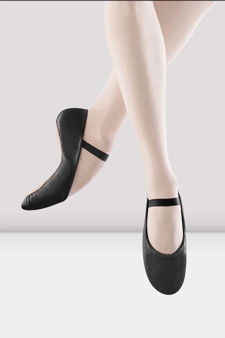 Bloch - Dansoft Full Sole Leather Ballet Shoe - Adults (S0205L) - Black (GSO)