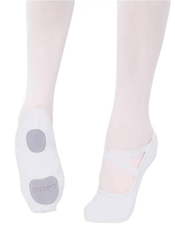 Capezio - Hanami Canvas Ballet Shoes - Adult (2037W) - White