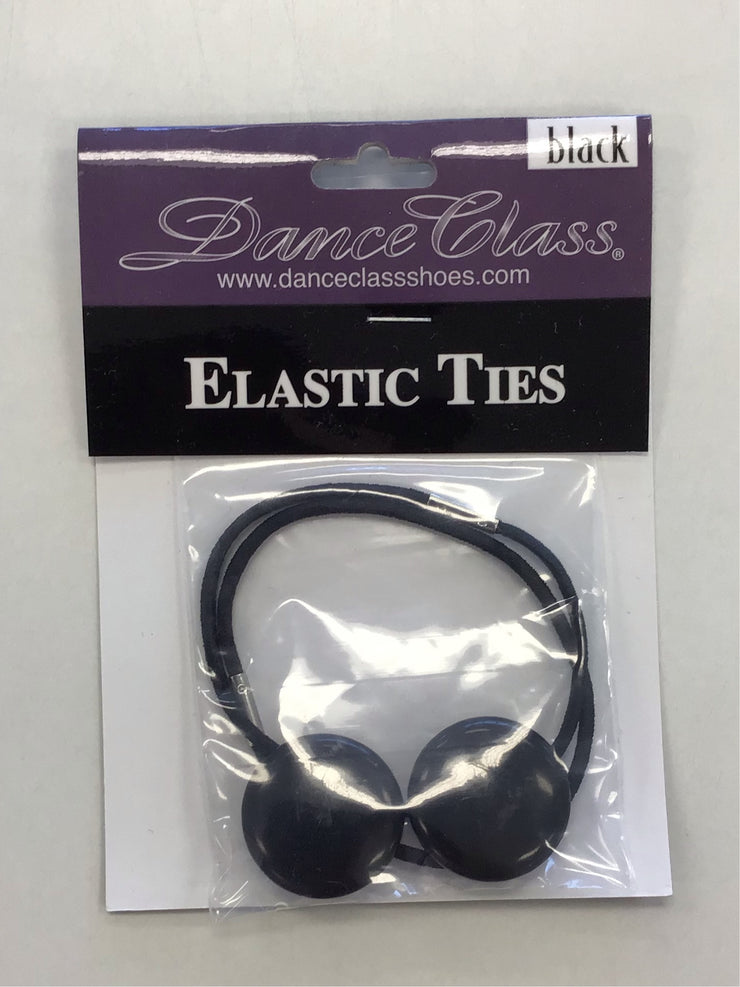 Dance Class - Elastic Ties (ET100) - Black (GSO)