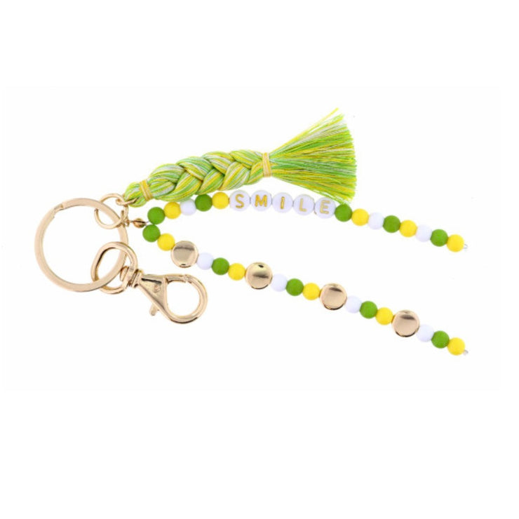 Jane Marie - Beaded Key Ring - Multicolor (GSO)