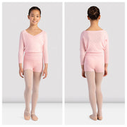 Bloch - Diamond Knit Shorts - Child (CR3544) - Candy Pink (GSO)