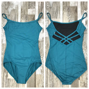 Capezio - Studio Collection Strappy Back Camisole Leotard - Adult (SE1030W) - Teal