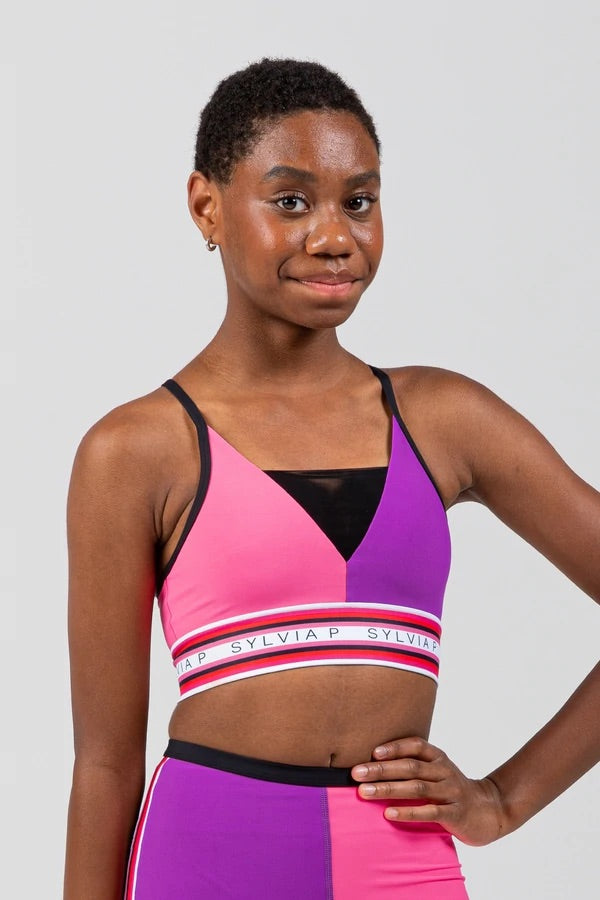 Sylvia P - Airspeed Crop Top - Child/Adult - Multicolored (GSO)