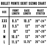 Bullet Pointe -  Bullet Pointe Skirt - Adult (BP 13201) - Slate Blue (GSO)